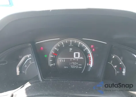 2017 Honda Civic Lx z USA, uszkodzony, nr VIN 19XFC2F51HE027470